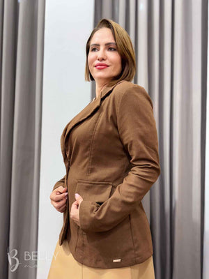 Blazer Feminino Alongado