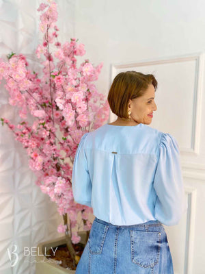 Blusa Adelina Manga 3/4