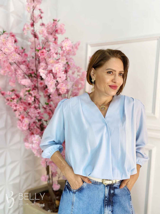 Blusa Adelina Manga 3/4