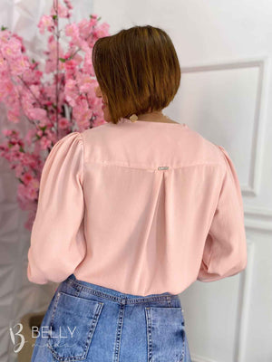 Blusa Adelina Manga 3/4