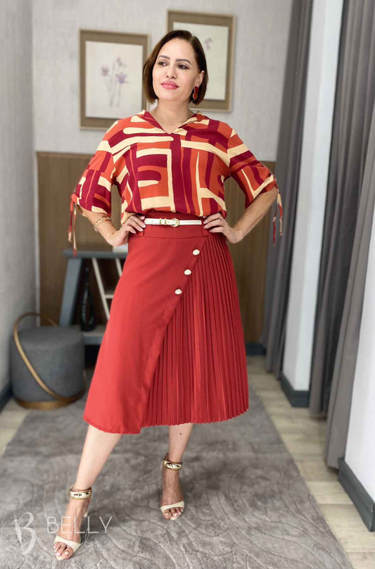 Saia Bárbara Midi