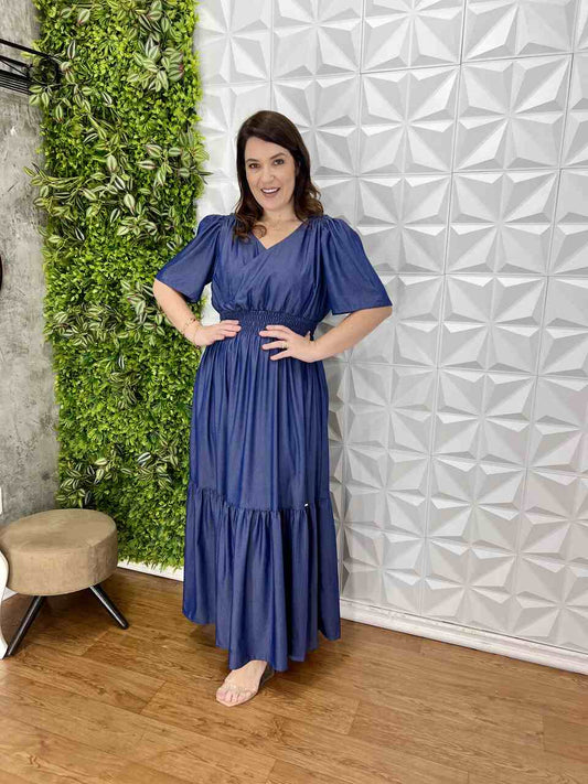 Vestido Dilma Longo Godê