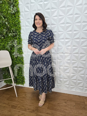 Conjunto Giovanna Laise Crochê em Algodão Casual Elegante