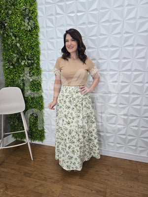 Saia Drika com Bolso Max Midi