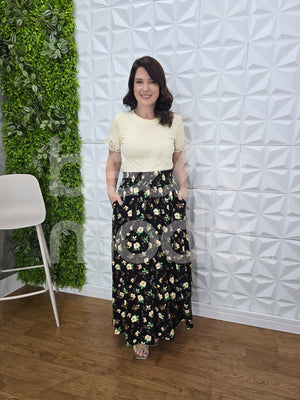 Saia Drika com Bolso Max Midi