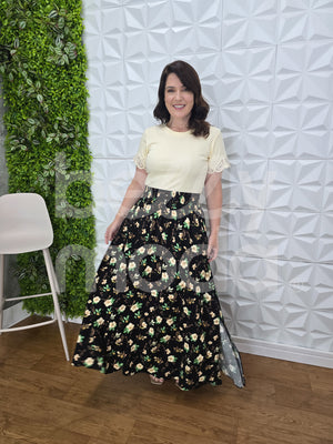 Saia Drika com Bolso Max Midi