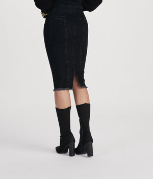 Saia Tradicional Jeans Black