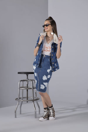Jaqueta Jeans