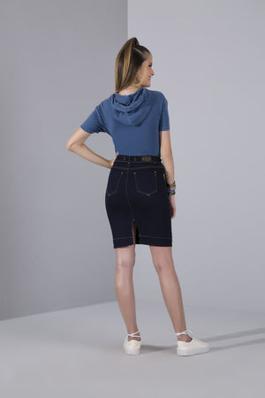Saia Tradicional Jeans