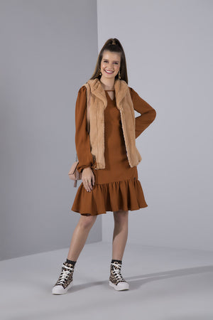 Colete Pelo Dupla Face