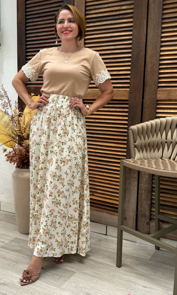 Saia Drika com Bolso Max Midi