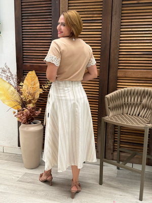 Saia Aline Godê Linho