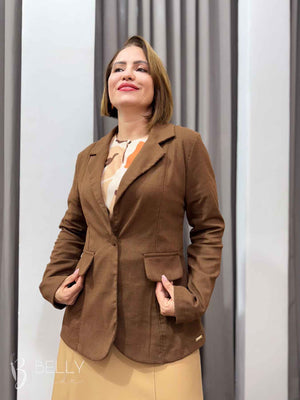 Blazer Feminino Alongado