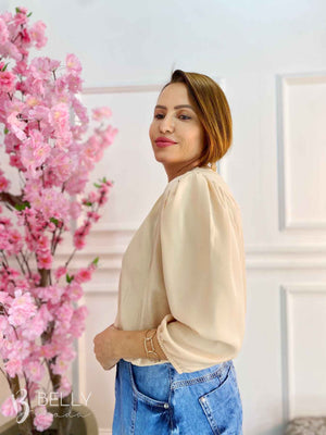 Blusa Adelina Manga 3/4