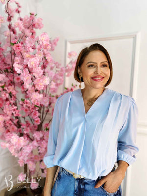 Blusa Adelina Manga 3/4