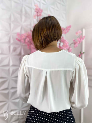 Blusa Adelina Manga 3/4