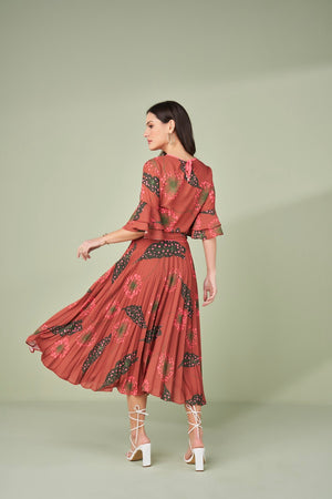 Blusa Crepe Estampada