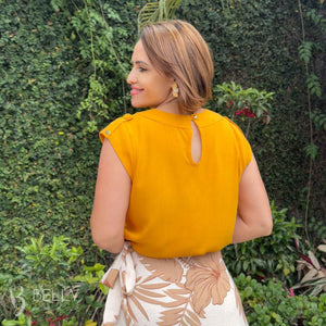 Blusa Croped Manga Muscle