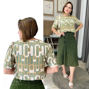 Blusa Estrela Meia Manga