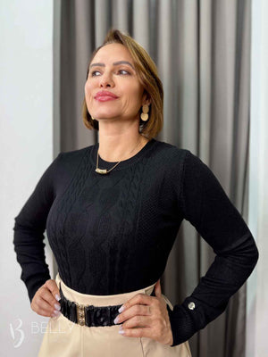 Blusa Keila em Tricô Modal