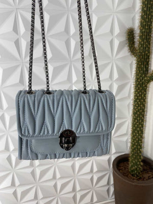 Bolsa Mini Baú Alça Dupla Corrente