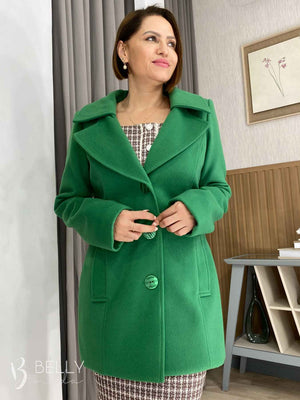 Casaco Sobretudo Collor Curto