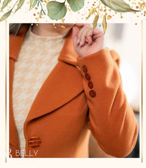 Casaco Sobretudo Collor Curto