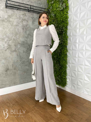 Conjunto Megan Calça e Colete