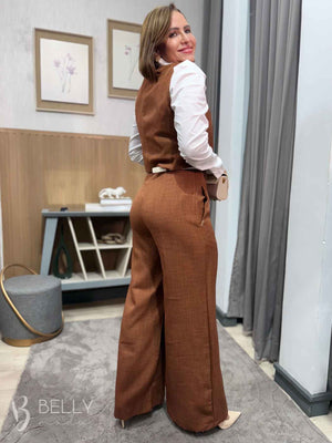 Conjunto Megan Calça e Colete