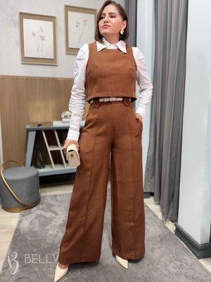 Conjunto Megan Calça e Colete