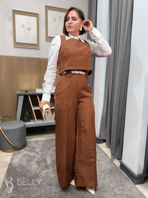 Conjunto Megan Calça e Colete