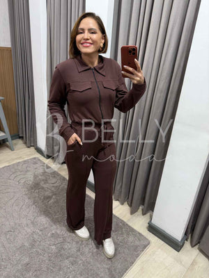 Conjunto Melissa Calça e Bomber