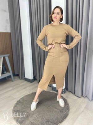 Conjunto Rita Max Midi Moletinho