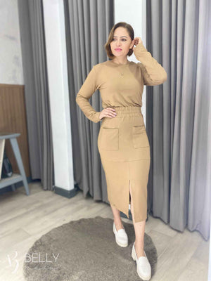 Conjunto Rita Max Midi Moletinho