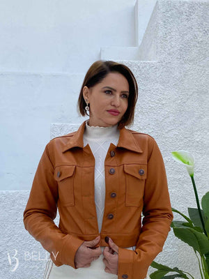 Jaqueta Couro Pu Ecológico