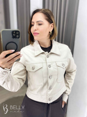 Jaqueta Couro Pu Ecológico