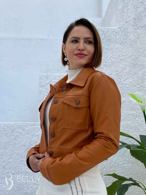 Jaqueta Couro Pu Ecológico