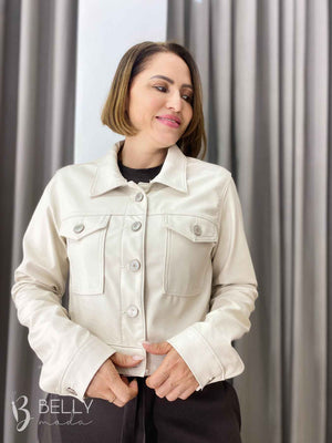 Jaqueta Couro Pu Ecológico