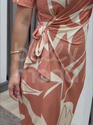 Vestido Midi Jade em Malha Saint Tropez Casual Elegante