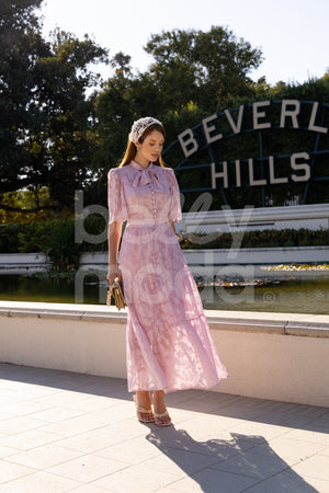 Vestido Longo Marcia Liso Casual e Elegante