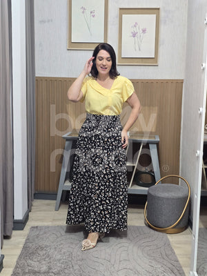 Saia Drika com Bolso Max Midi