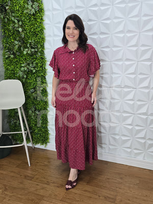 Vestido Midi Lorena Liso em Viscolinho Casual e Elegante