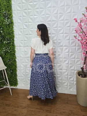 Saia Drika com Bolso Max Midi