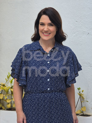 Vestido Midi Lorena Liso em Viscolinho Casual e Elegante