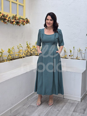 Vestido Liliane Max Midi