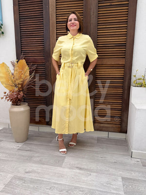 Vestido Samia Marrante Longo Elegante