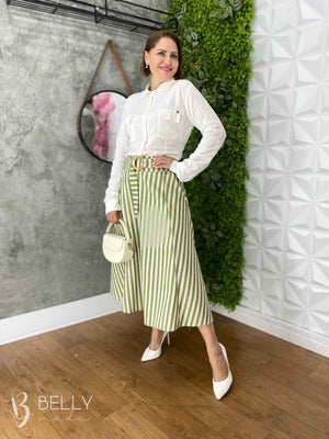 Saia Aline Godê Linho