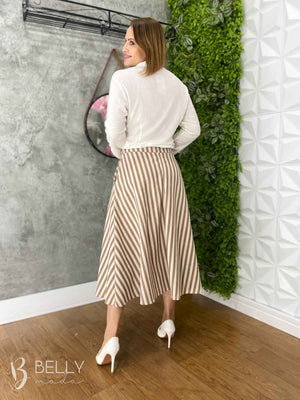 Saia Aline Godê Linho