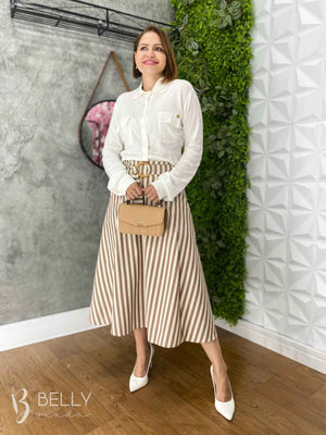 Saia Aline Godê Linho