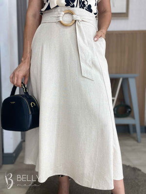 Saia Aline Godê Linho